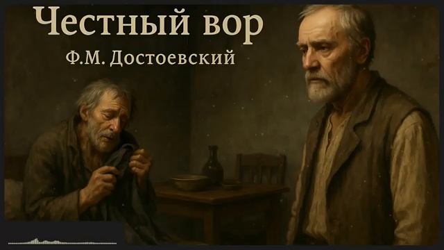 Рассказ «Честный вор» Ф. М. Достоевский Аудиокнига смотреть онлайн
