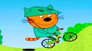 ТРИ КОТА - пазлы - Развивающие мультики для детей