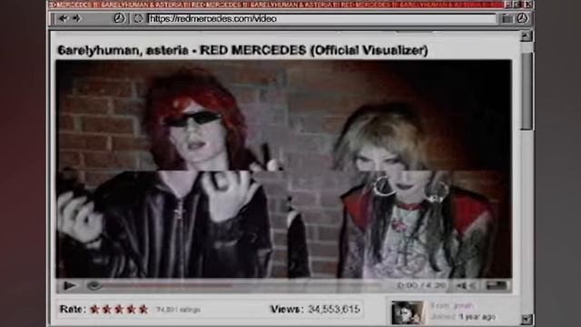 Asteria,6arelyhuman-red Mercedes смотреть онлайн