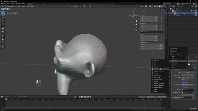 24 - 53 Discovering Deform Modifiers смотреть онлайн