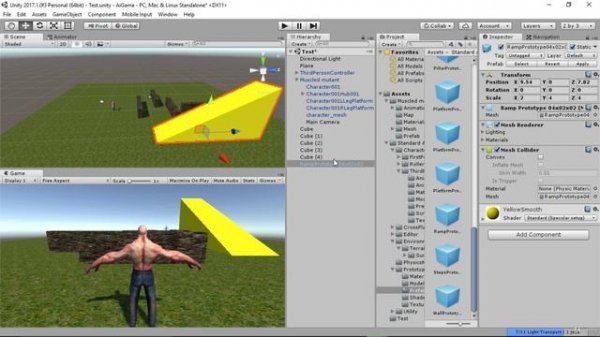 74 - Agent Moving on Ramp and Narrow Places