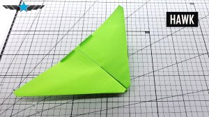 Delta Hawk - Этот треугольный бумажный самолет летает слишком далеко!