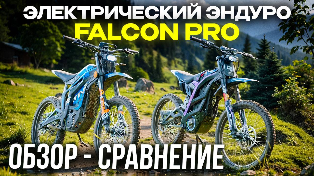 Электрический эндуро Falcon Pro 79 bike 🏍️ ОБЗОР и СРАВНЕНИЕ смотреть онлайн