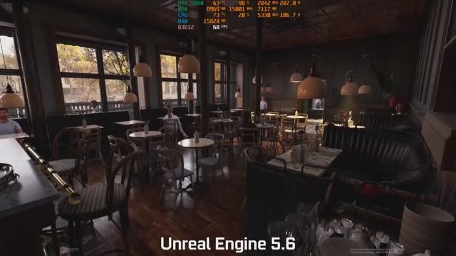 Unreal Engine 5.6 Tech Demo Paris смотреть онлайн