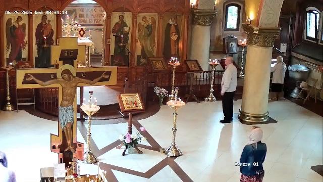 Божественная литургия. 25.06.2025 в 8-00. смотреть онлайн