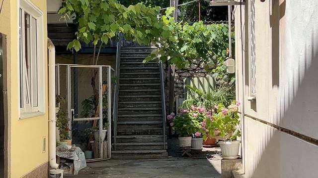 Ялта. Архивная улица, от Гоголя до Володарского ул. 20.06.2025. Крым. Crimra. Yalta. смотреть онлайн