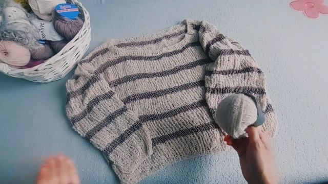 ДЖЕМПЕР ИЗ БУКЛЕ С ХЛОПКОМ смотреть онлайн