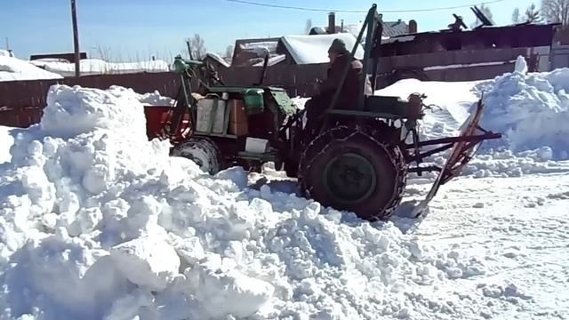 Самодельный трактор