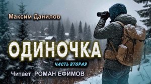 ОДИНОЧКА (аудиокнига). Часть 2. ПОСТАПОКАЛИПСИС. Максим Данилов. Читает Роман Ефимов.