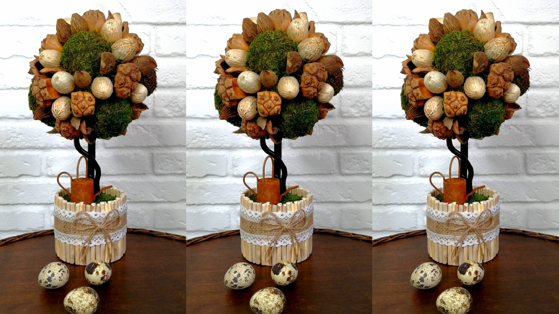 Топиарий из природных материалов