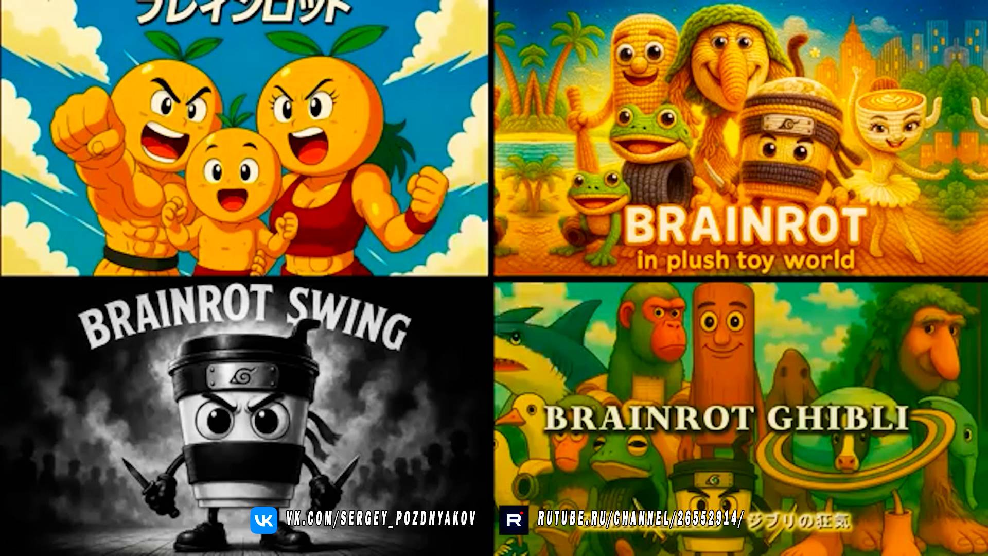 Битва Эпох и Стилей: От Brainrot до Ghibli - Симфония Хаоса смотреть онлайн