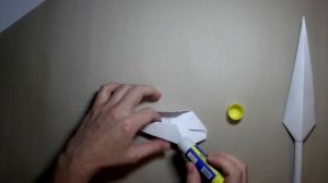 Как сделать КОПЬЕ из бумаги А4 своими руками