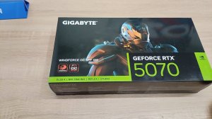 OZON. Распаковка Gigabyte GeForce RTX 5070...