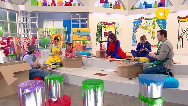 Домашний театр мастерим вместе с Калякой-Малякой на телеканале "О!" смотреть онлайн