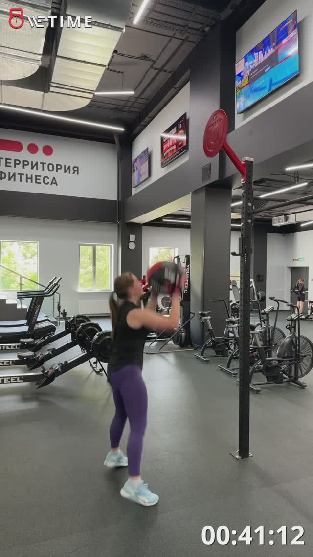 Кадушкина Наталья, ТФ Зеленоград-1, член клуба, 55 повторений
