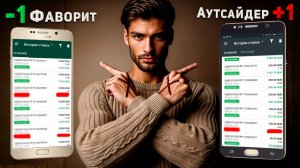 100 ставок на фаворита vs 100 ставок на аутсайдера – ШОКИРУЮЩИЙ РЕЗУЛЬТАТ!
