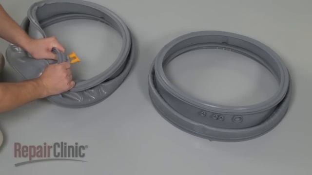 Замена манжеты люка стиральной машины LG с фронтальной загрузкой смотреть онлайн