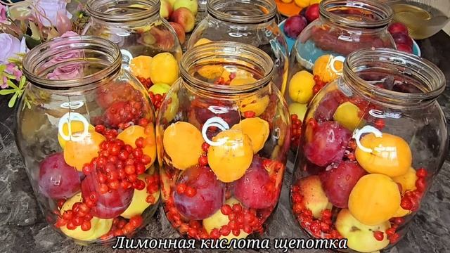 НИКТО НЕ ВЕРИТ! ПРОСТО ЗАЛИВАЮ КИПЯТКОМ. Закрываю по 50 банок! КОМПОТ МОХИТО из слив и абрикосов смотреть онлайн