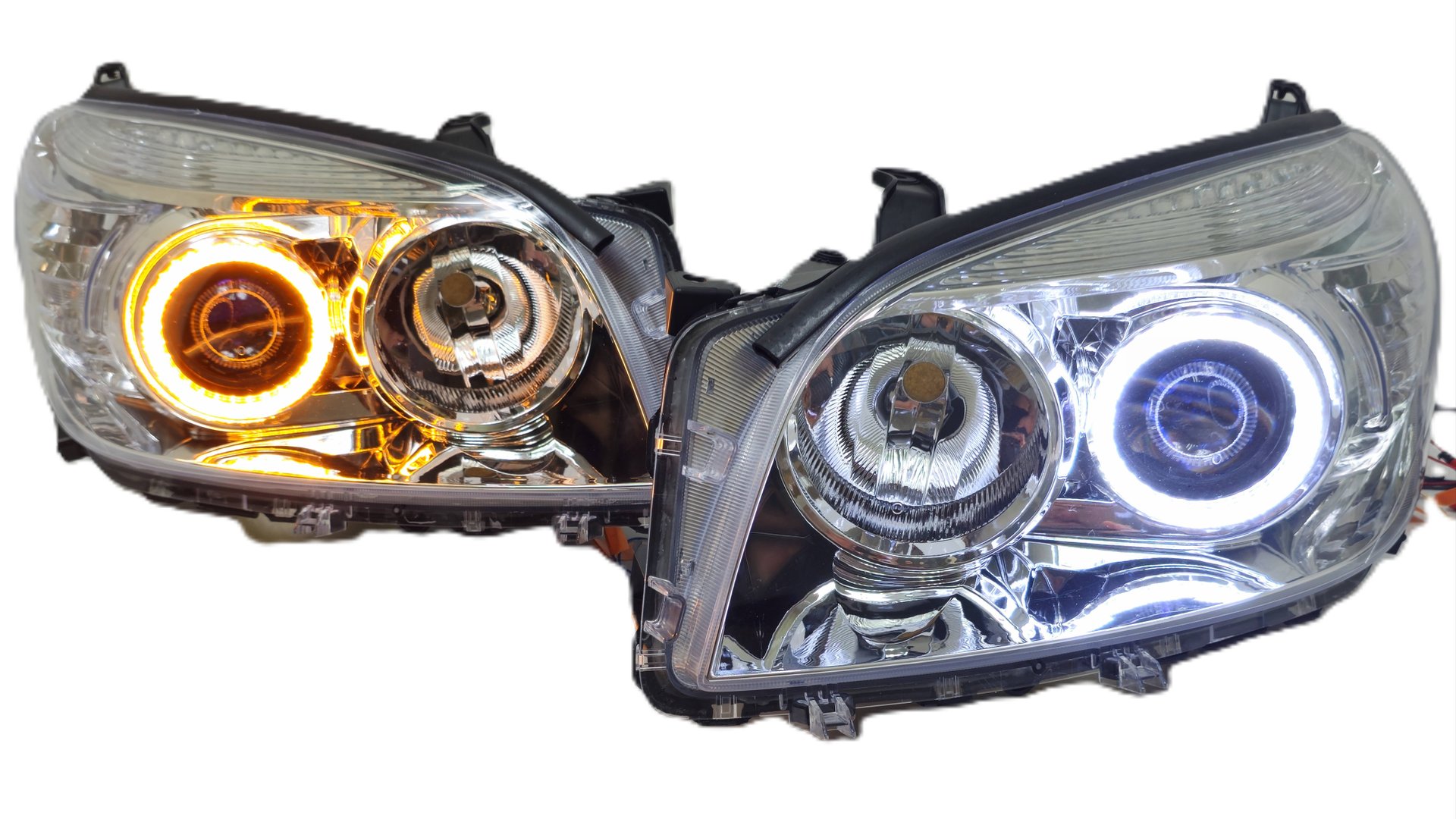 Toyota RAV 4 модернизация света фар смотреть онлайн