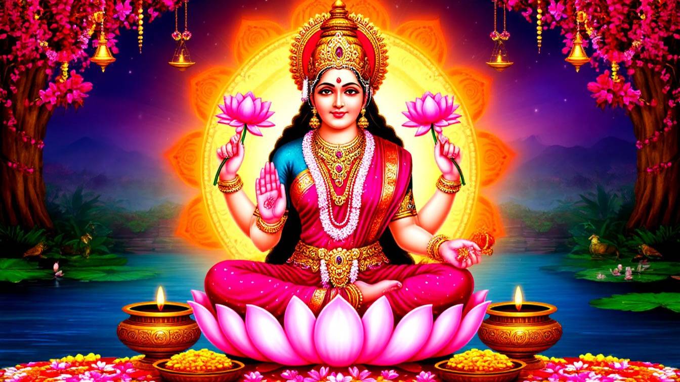 МАНТРА БОГИНИ ЛАКШМИ 💫 Изобилие, Удача, Богатство и Благополучие в Вашу Жизнь | Слушайте с Верой смотреть онлайн