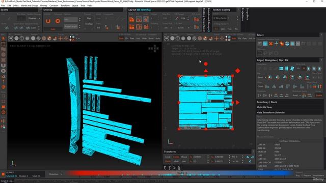 46 - Uv Unwrapping Our Wood Pieces Part3 смотреть онлайн