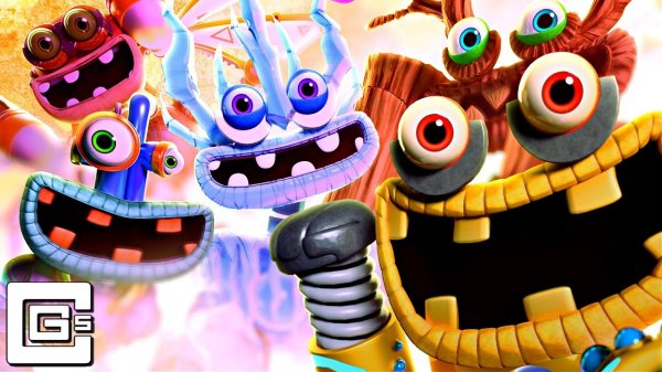 CG5 × My Singing Monsters - Разбей Коробку (My Singing monsters)