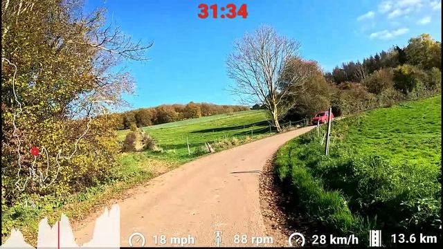 Видео для велотренажёра - Autumn Indoor Cycling Rocks Workout Saarland