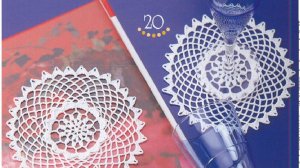 Ажурная салфетка крючком для начинающих. Просто и быстро. Как связать салфетку  крючком Урок 116