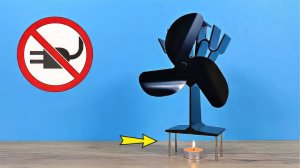 Вентилятор, который работает от тепла! Как это возможно?
