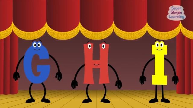 A-I Review Chant (Uppercase) _ Super Simple ABCs (1) смотреть онлайн