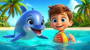 Мой Друг - Дельфин / Мультики и Песенки для Детей / Весёлые Мультики для Малышей