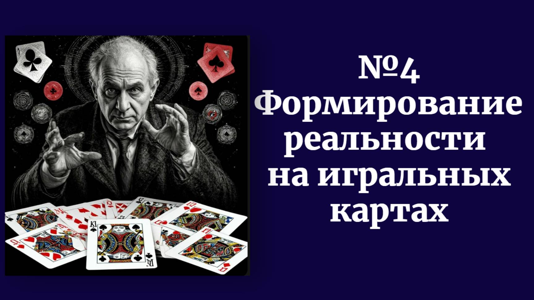 Формирование реальности на игральных картах
