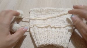 Детская шапочка спицами