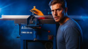 ФУГАНОК, РЕЙСМУС, ПИЛА И ФРЕЗЕР: Что умеет комбинированный станок COMBO DW-400?