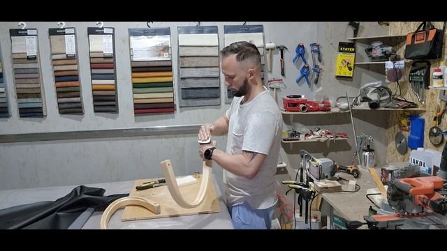 DIY. Парикмахерское кресло. Реставрация и ремонт своими руками. смотреть онлайн