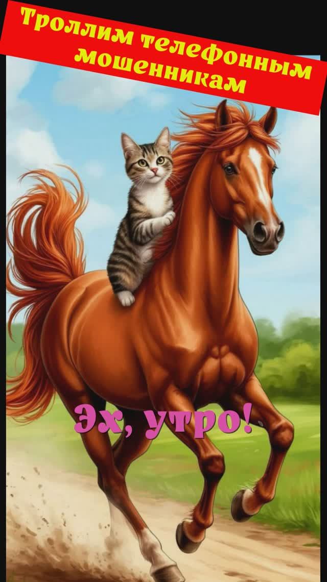 ОЛЬЧИК. Эх, утро! Телефонное мошенничество