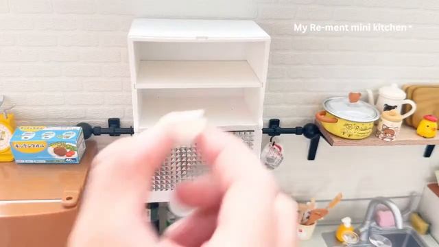 Miniature kitchen set installation ASMR смотреть онлайн