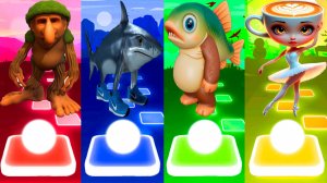 БРР БРР ПАТАПИМ 🆚 ТРАЛАЛЕРО ТРАЛАЛА 🆚 ТРИПИ ТРОПИ 🆚 БАЛЕРИНА КАПУЧИНО | Tiles Hop №14