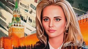 Дочь Путина - Мария Владимировна на МПЭФ и ИИ_её_портреты