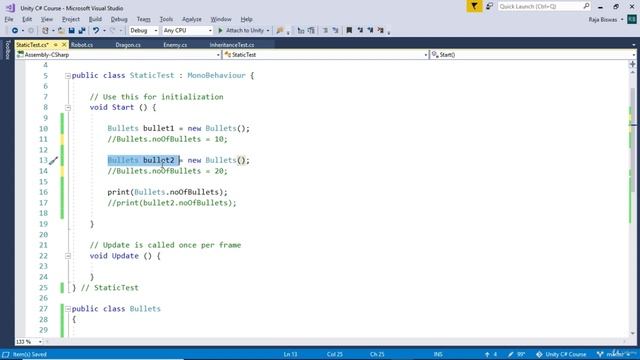 43 - Static Variables Functions & Classes in C смотреть онлайн