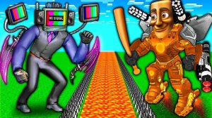 МЕХА-ТИТАН ТУНГ-ТУНГ САХУР против ТАЙНОГО ТЕЛЕВИЗИОНЩИКА ТИТАН и  против БРЕЙНРОТА в МАЙНКРАФТЕ