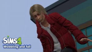 The Sims 4 Анимация «Качаться и упасть» - скачать бесплатно