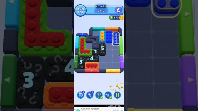 color block jam 868 уровень смотреть онлайн