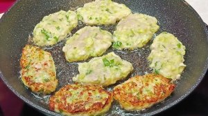 Летом обычные  КОТЛЕТЫ НЕ ЖАРЮ! Готовлю такую вкуснятину из куриного филе и кабачка