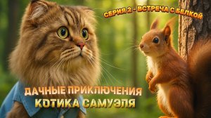 Наблюдаю за белками в лесу🐿️🌲😻