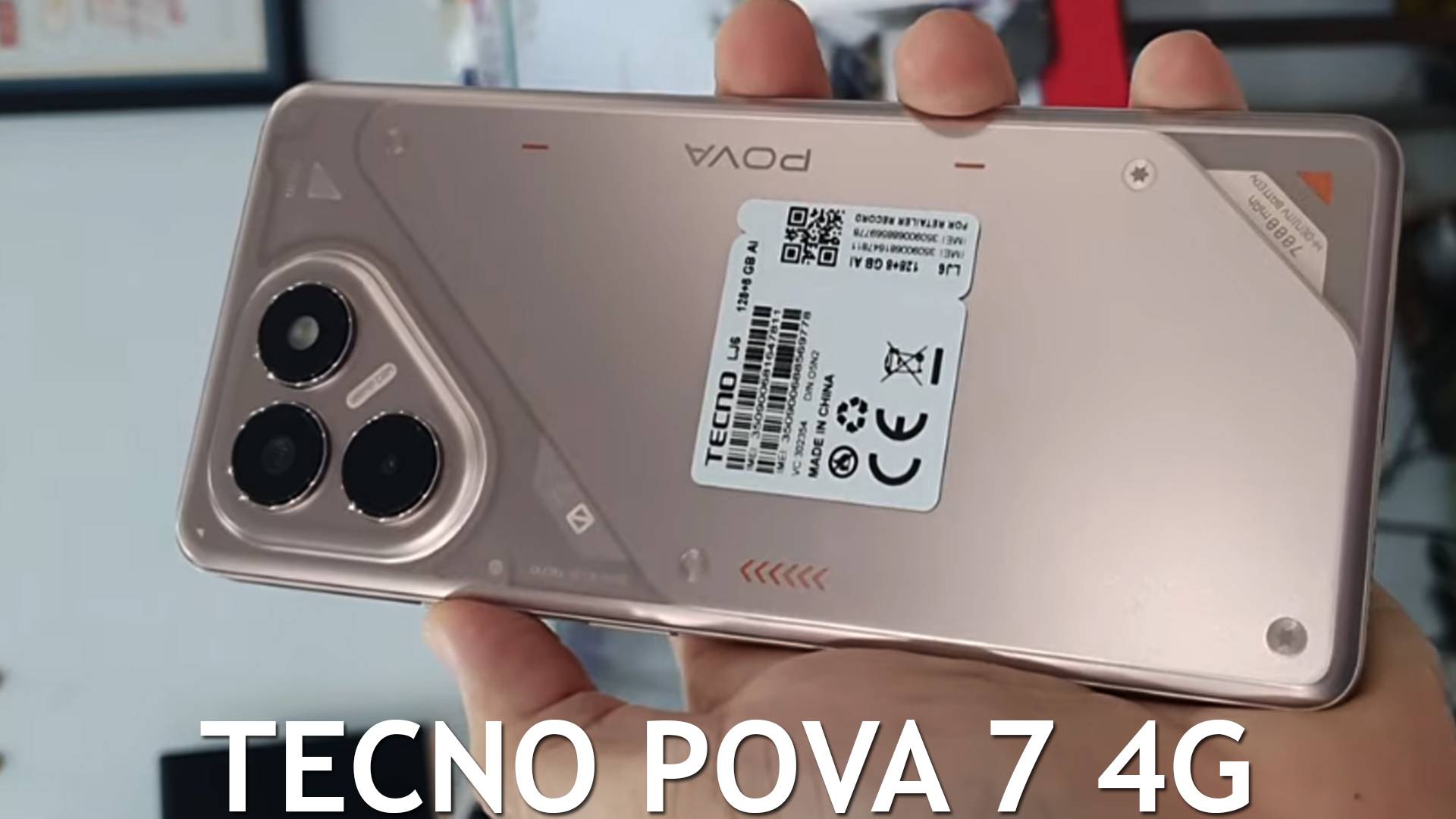 Tecno Pova 7 4G первый обзор на русском