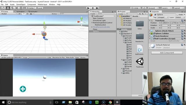 85 - Deprecated Touch Joystick Input Controller In Unity C