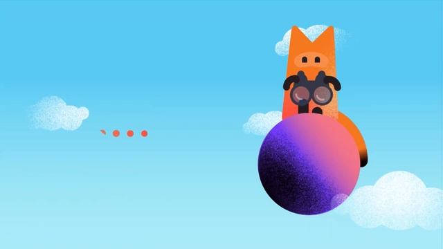 Лисёнок с биноклем #tv #мультики #animation #персонажнаяанимация #brandmascot #мультик смотреть онлайн