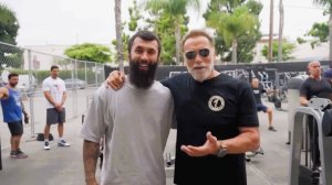 Арнольд Шварценеггер и Владимир Шмонденко  (Анатолий)