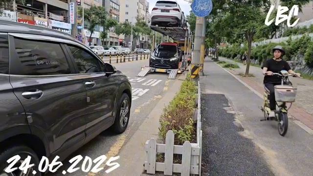 Очередная погрузка автотранспортных средств на автовоз для дальнейшей отправки нашим клиентам.